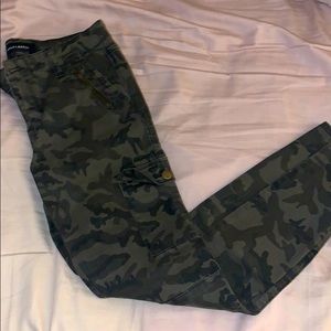 Camo cargo pants